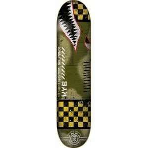  Element Bam Margera Featherlight Strength Skateboard Deck 