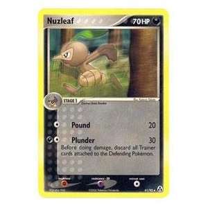  Pokemon   Nuzleaf (41)   EX Legend Maker Toys & Games