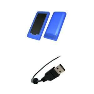   Case + USB Data Sync Charge Cable for Microsoft Zune HD: Electronics