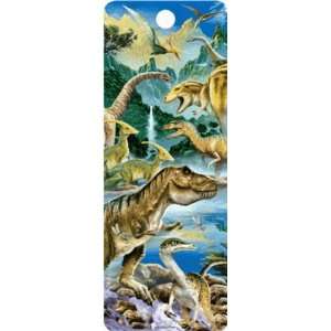  Dinosaur Valley 3 D Bookmark with Tassel