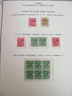 Ireland Stamp Collection 1933 Dollard Printing  