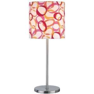  Marrs Ii Accent Lamp 22hx9w Multi Circles