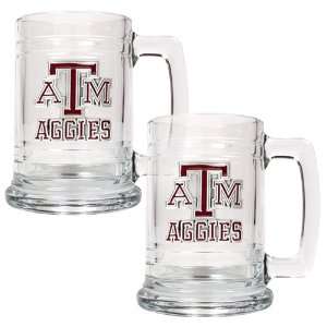 Texas A&M Aggies 2pc Tankard Set 