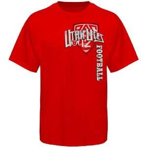  Utah Utes Youth 2011 Football Fan T Shirt   Red: Sports 