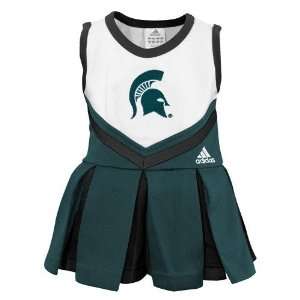  Adidas Michigan State Spartans Preschool Cheerleader Dress 