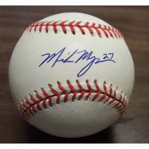  Mike Myers Autographed Baseball