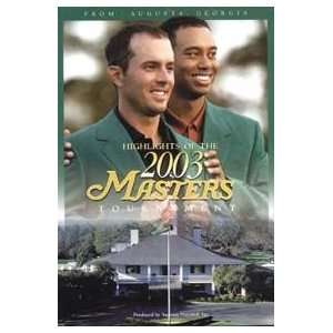  2003 Masters Tournament DVD