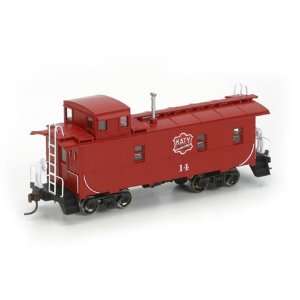  Athearn HO RTR Cupola Caboose, MKT/Red #14 74196 Missouri 