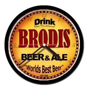  BRODIS beer and ale cerveza wall clock 