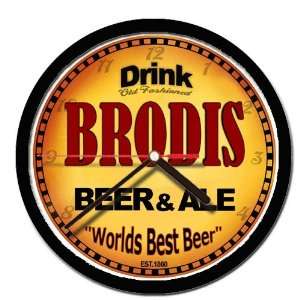  BRODIS beer and ale cerveza wall clock: Everything Else