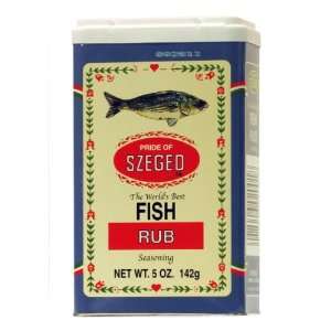 SZEGED Fish Rub (5 oz):  Grocery & Gourmet Food