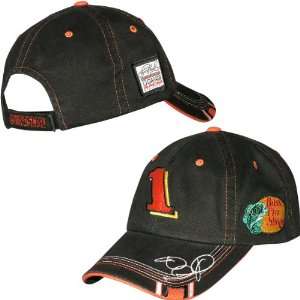  Checkered Flag Jamie Mcmurray Bass Pro Shops Blackout Hat 