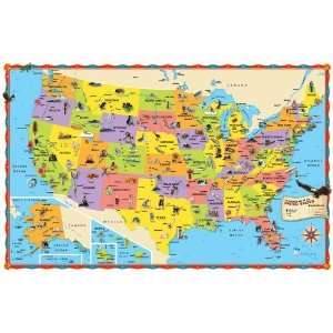   Wall Map of the US [Paperback] Rand McNally and Company Books