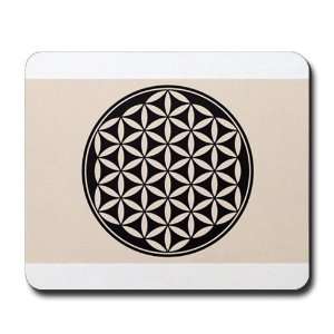 Mousepad (Mouse Pad) Flower of Life Peace Symbol 