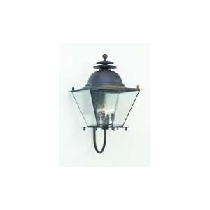  BROOKLINE 1LT WALL LANTERN NATURAL RUST