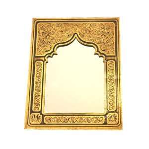   Decorative Islamic Style Arabesque Mirror (10H x 7W)