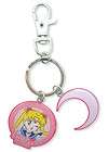 sailor moon symbol metal keychain bag clip anime ge 5