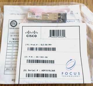 New In Bag ** GLC SX MM Original Cisco 1000BASE SX SFP  