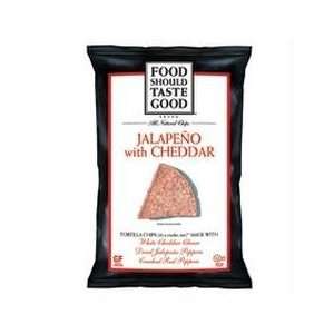 Food Should Taste Good Jalapeno Cheddar Chips (6X5.5 Oz)  