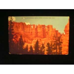  40s Wall of Windows, Bryce Canyon National Park UT Utah 