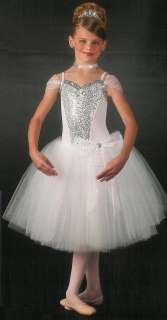   TUTU Dance Dress Ballet Winter Swan Lace Costume C6X7 & CM  