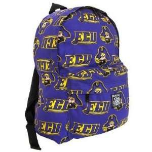   East Carolina University Pirates Backpack by Broad Bay: Sports
