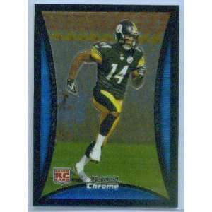  2008 Bowman Chrome #BC94 Limas Sweed RC   Pittsburgh 