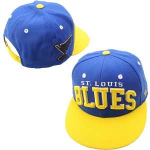  Zephyr St. Louis Blues Super Star Snapback Adjustable Hat 