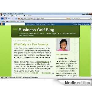  Suzanne Woos Business Golf Blog Kindle Store Suzanne 