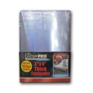  Ultra Pro 3 x 4 Super Thick 100 Point Top Loader (25 pack 