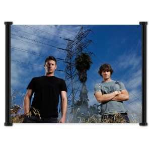 Supernatural TV Show Fabric Wall Scroll Poster (21x16) Inches