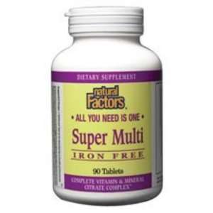  Super Multi No Iron 90 Tablets: Health & Personal Care