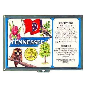  Tennessee Rocky Top State Song ID Holder, Cigarette Case 