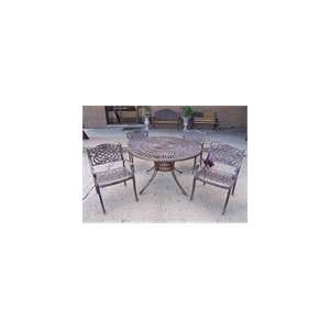  Oakland Living Sunray 48 Inch Mississippi Bronze Dining 