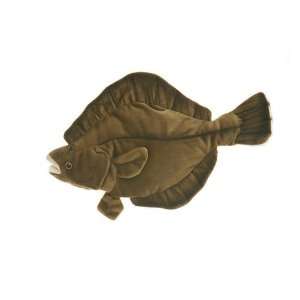  17 Flounder Fish Plush Stuffed Animal Toy: Toys & Games