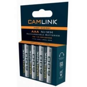  Fameart Camlink Aaa 600Mah Rechargeable 4 Pack Battery 