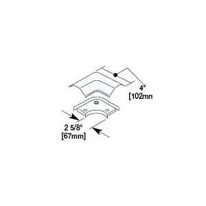   Flat 90 Elbow for 2600 Overfloor Cable Raceway