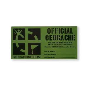  Small Geocaching Sticker: Sports & Outdoors