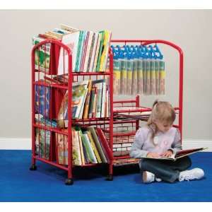  Childcraft Metal Multi Storage Book Mobile   36 x 24 x 38 