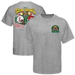 Oklahoma Sooners Ash 2009 Sun Bowl Bound Dueling Helmets T shirt 