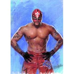  Ray Mysterio (Hands on Hips) Sports Poster Print   11 X 