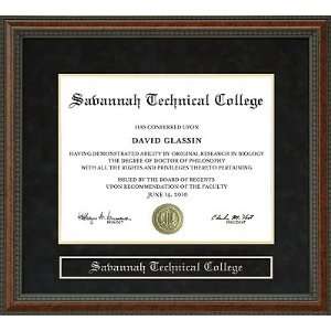  Savannah Technical College Diploma Frame: Sports 
