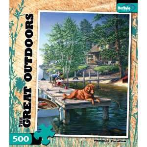   The Great Outdoors: Summer Vacation 500pc Jigsaw Puzzle: Toys & Games