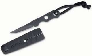 Buck Hartsook S30V Black Tactical Neck Knife 860BK  
