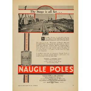  1930 Ad Naugle Pole & Tie Company Pentrex Cedar Poles 