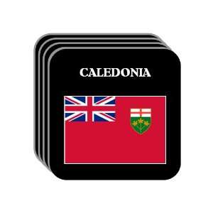  Ontario   CALEDONIA Set of 4 Mini Mousepad Coasters 