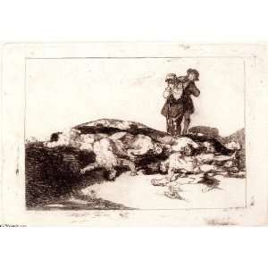   paintings   Francisco de Goya   24 x 16 inches   Enterrar y callar 1