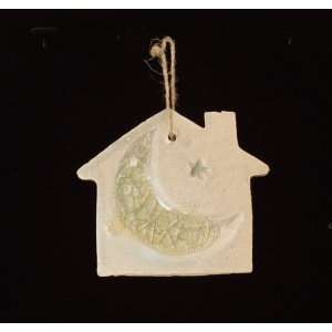    Glass Infused Ceramic Ornament by Nicole Whitney: Home & Kitchen