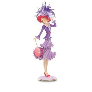 Collectible Hats Of The Week Stylish Women Figurine Collection:  