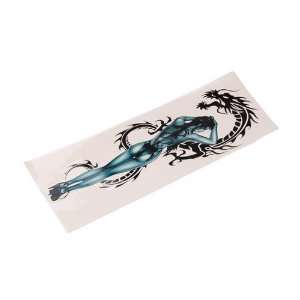  Motorcycle Decal with Dragon Women Logo